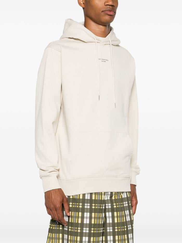 Drole De Monsieur Felpa Not From Paris Madame Uomo Beige 1