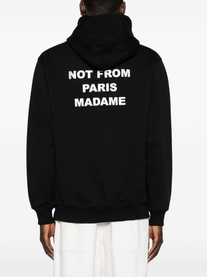 Schwarzes Herren-Sweatshirt von Drole De Monsieur Not From Paris Madame 3