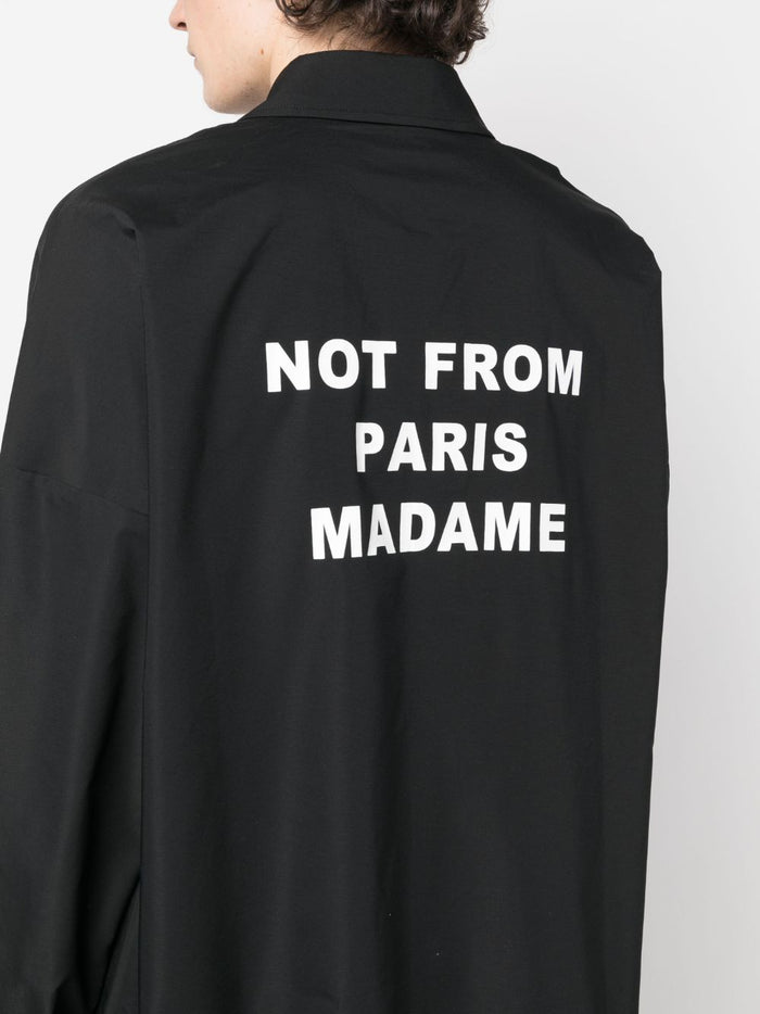 Drole De Monsieur Giubotto Nero Uomo Not From Paris Madame 4