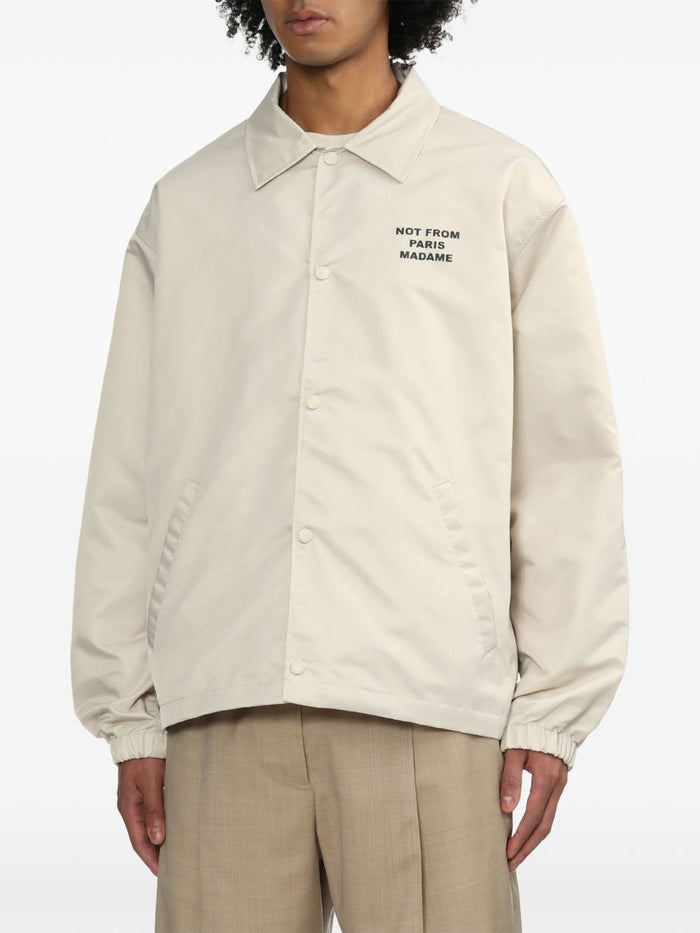 Drole De Monsieur Giubotto Grigio Uomo Not From Paris Madame 1