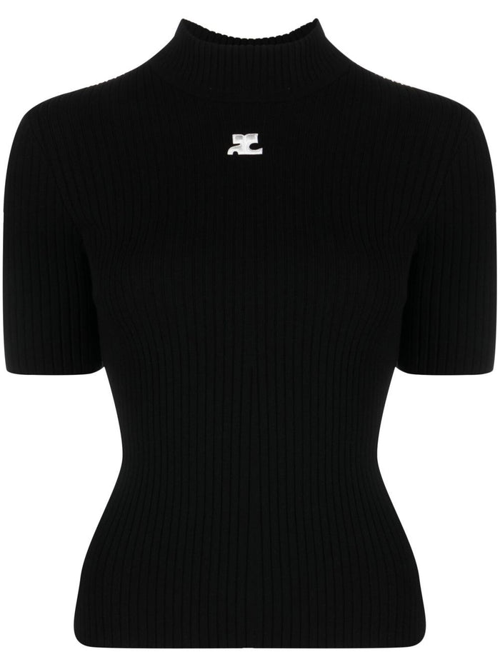 Courreges Maglia Nero Donna 1