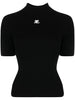 Courreges Maglia Nero Donna 1