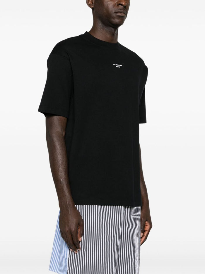 Drole De Monsieur T-Shirt Nero Uomo Not From Paris Madame 1