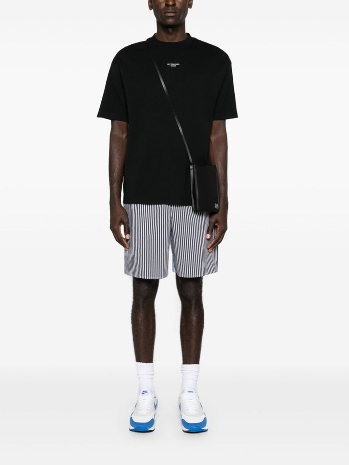 Drole De Monsieur T-Shirt Not From Paris Uomo Nero 2
