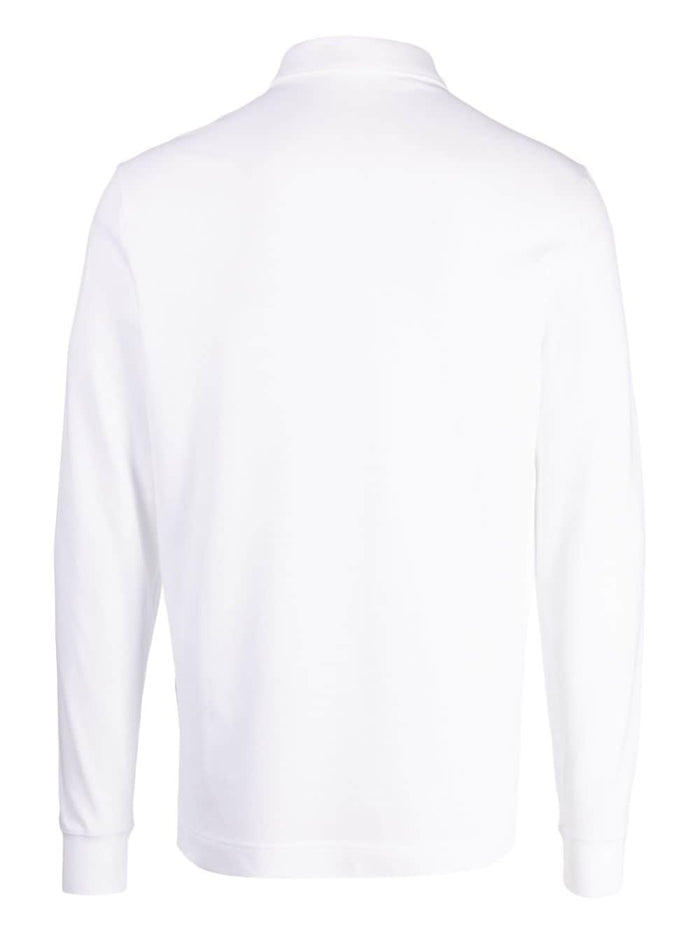 Lacoste Polo Bianco Uomo Maniche Lunghe 2