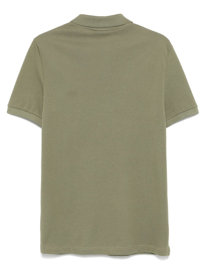 Lacoste Uomo Polo Verde Cachi Chiaro Slim Fit Piqué L.12.12 2