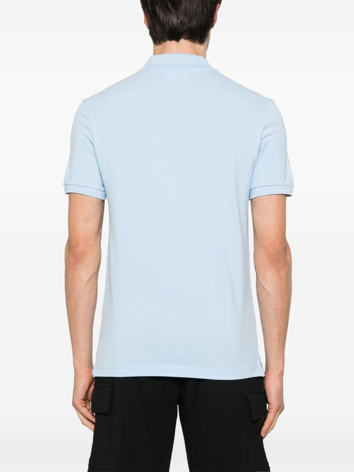 Lacoste Uomo Polo Blu Pastello Slim Fit Piqué L.12.12 2