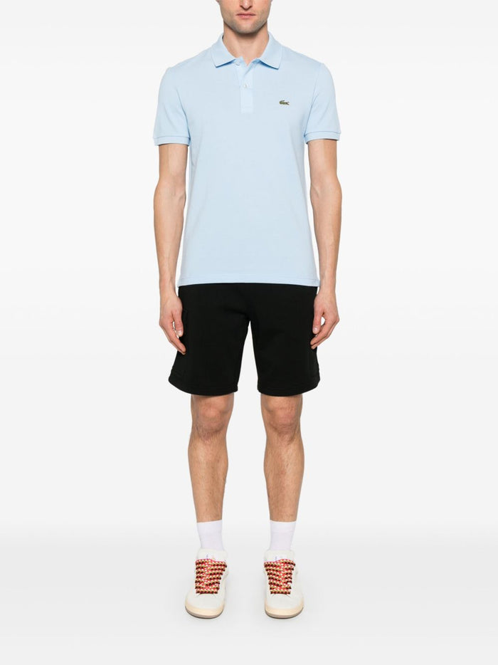 Lacoste Uomo Polo Blu Pastello Slim Fit Piqué L.12.12 1