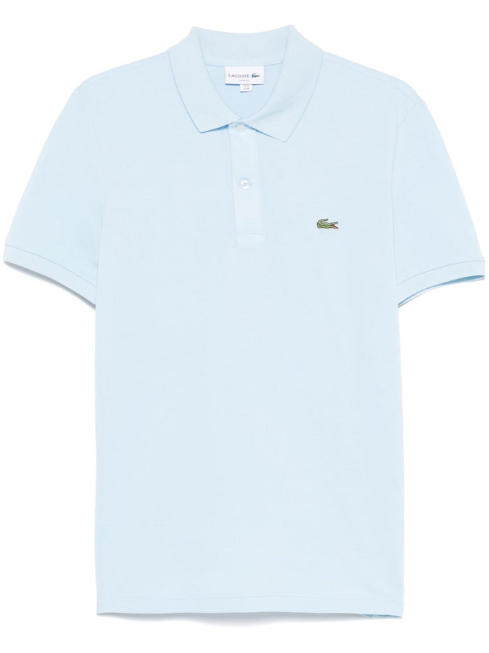 Lacoste Uomo Polo Blu Pastello Slim Fit Piqué L.12.12 4