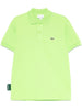 Lacoste Polo Verde Uomo Ricamo Coccodrillo 1