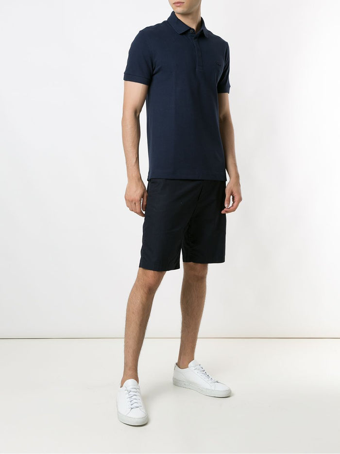 Lacoste Uomo Polo Blu Regular Fit Piqué Elasticizzato Paris 3