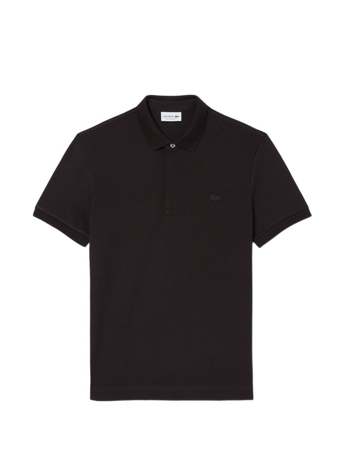 Lacoste Polo Coccodrillo in Tono Uomo Marrone 1