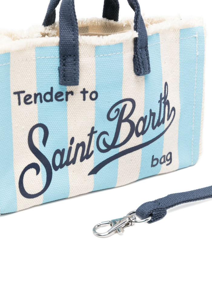 Mc2 Saint Barth Pochette Phone Donna Bianco-Celeste 2