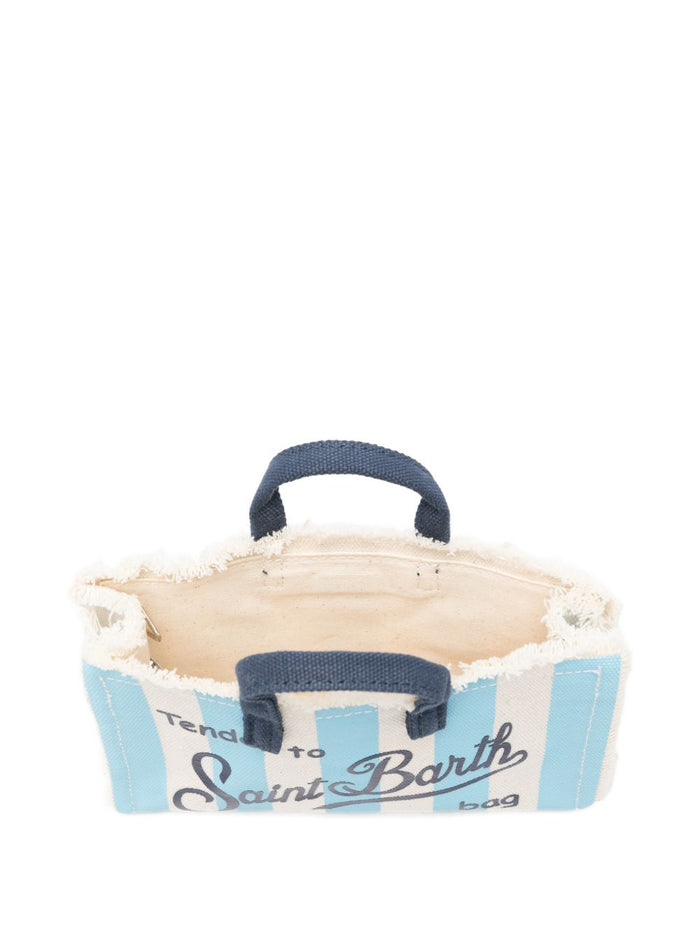 Mc2 Saint Barth Pochette Phone Donna Bianco-Celeste 3