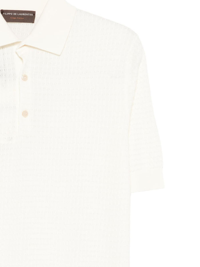Filippo De Laurentis Polo Bianco Uomo 2
