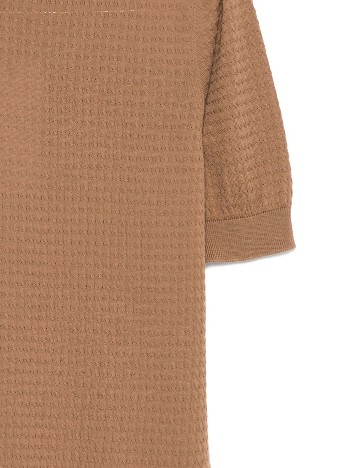 Filippo De Laurentis Polo Tre Bottoni Uomo Marrone 3