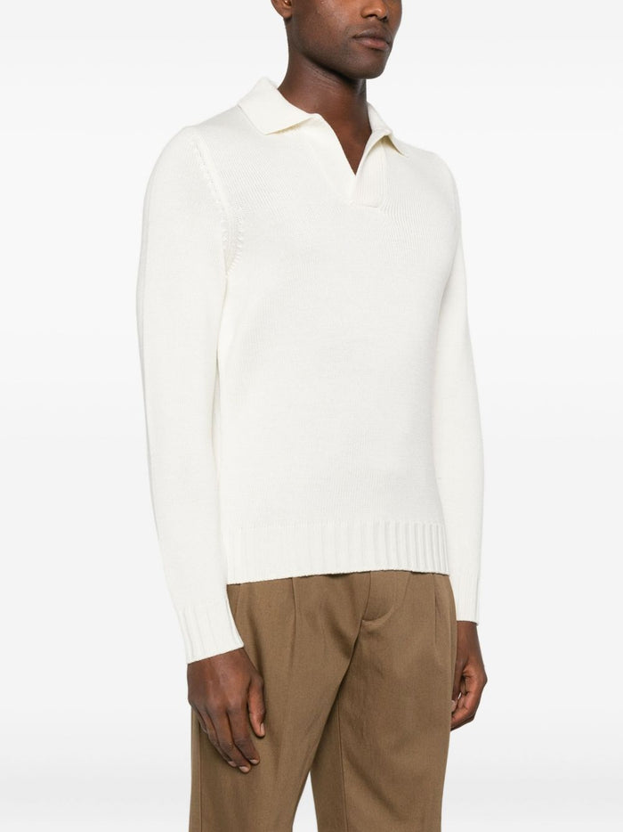 Filippo De Laurentis Maglia Bianco Uomo Polo 1