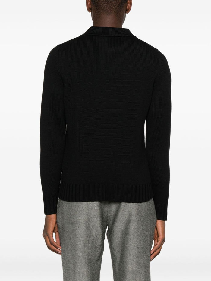 Filippo De Laurentis Maglia Nero Uomo Polo 3