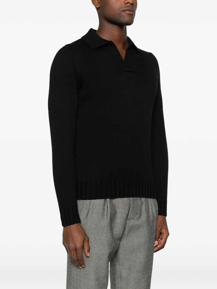 Filippo De Laurentis Maglia Nero Uomo Polo 1