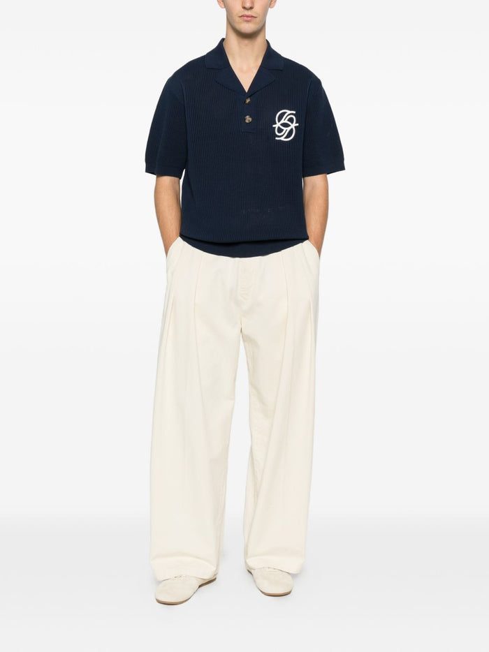 Drole De Monsieur Polo Nido d'Ape Uomo Blu 2