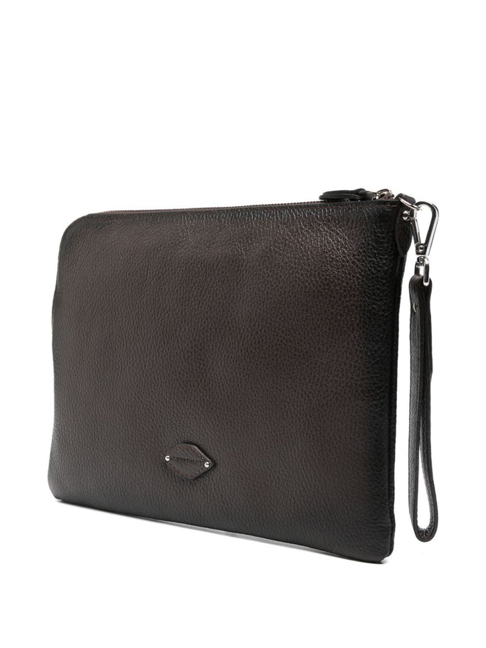 Alberto Luti Men's Brown Clutch Bag 3