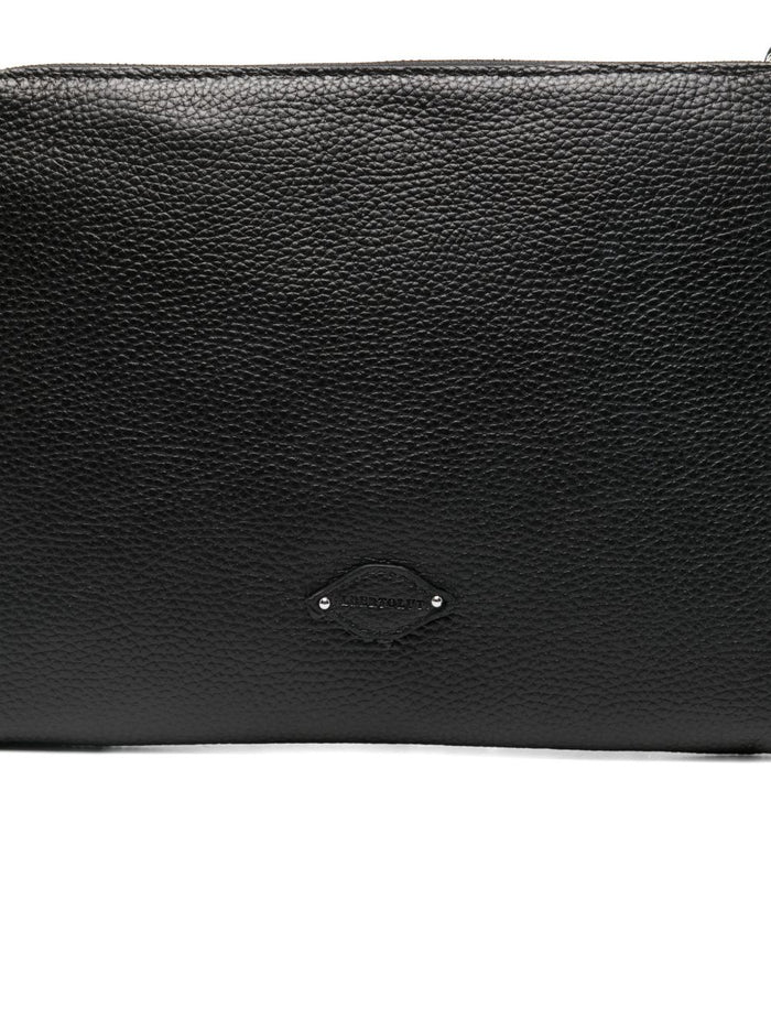 Alberto Luti Men's Black Clutch Bag 3