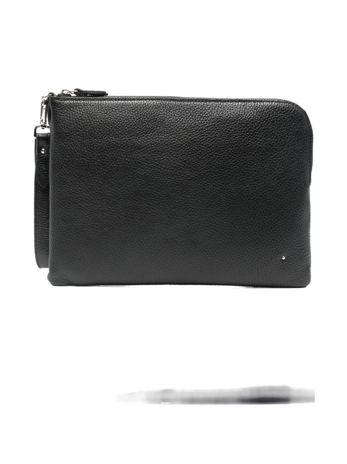Alberto Luti Men's Black Clutch Bag 1