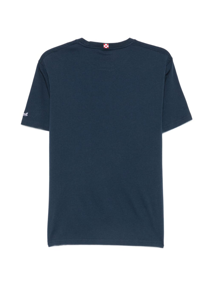 Mc2 Saint Barth T-shirt Non Sono Bello Piaccio Uomo Blu 2