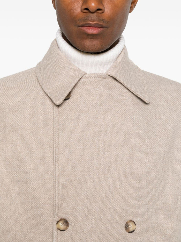 Officina Sartoriale Cappotto Grigio Uomo 3