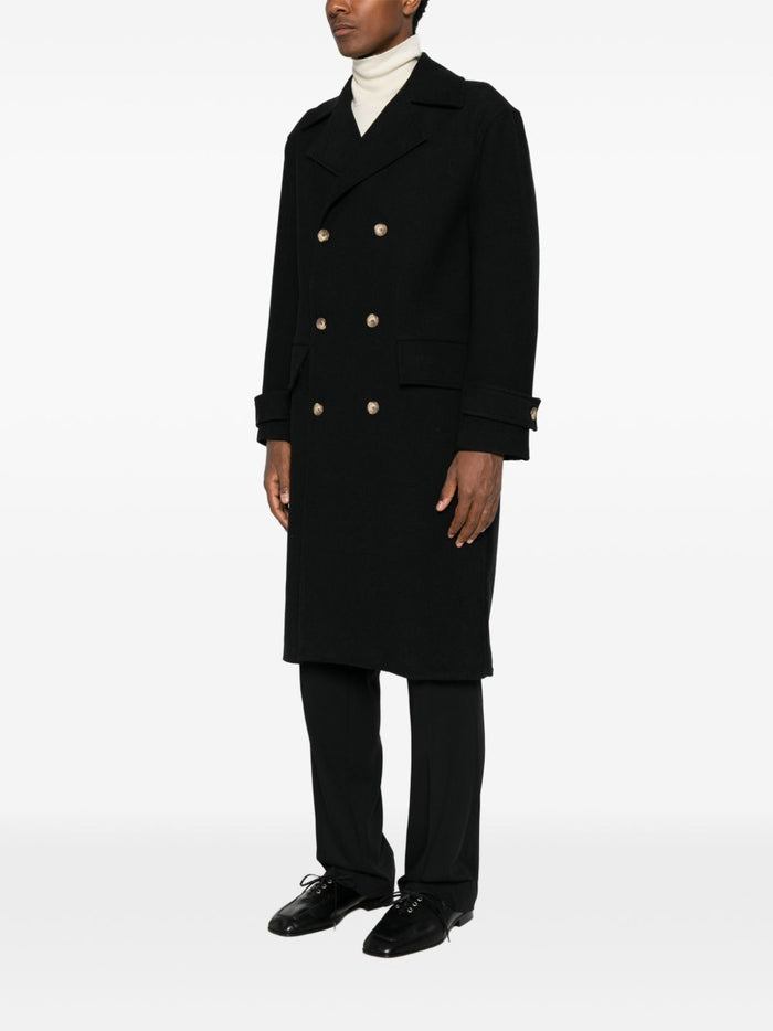 Officina Sartoriale Cappotto Nero Uomo 5