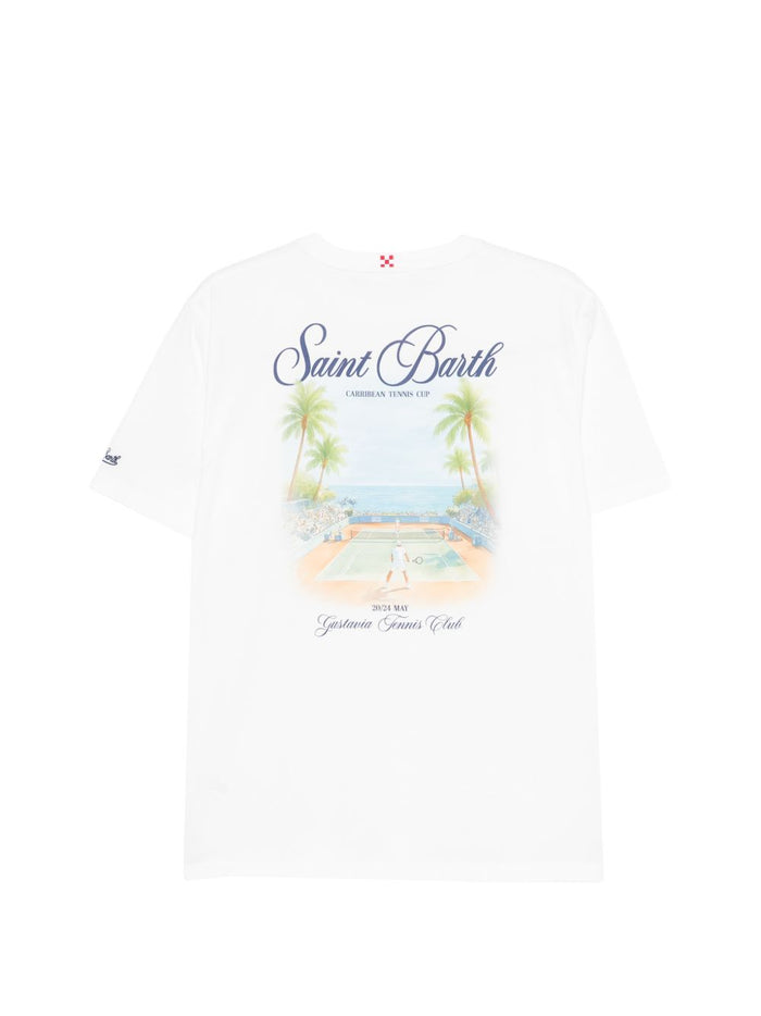 Mc2 Saint Barth T-shirt Sb Gustavia Cup 01n Men 2