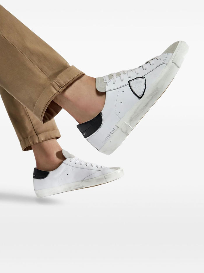 Philippe Model Prsx Uomo Sneakers Bianco-Nero 3