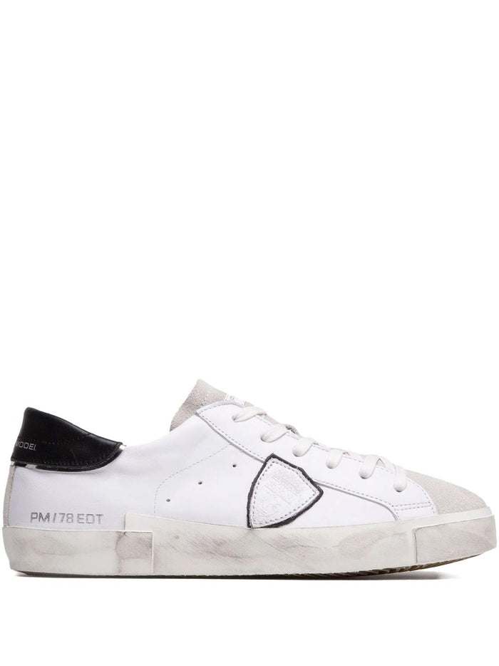 Philippe Model Prsx Uomo Sneakers Bianco-Nero 1