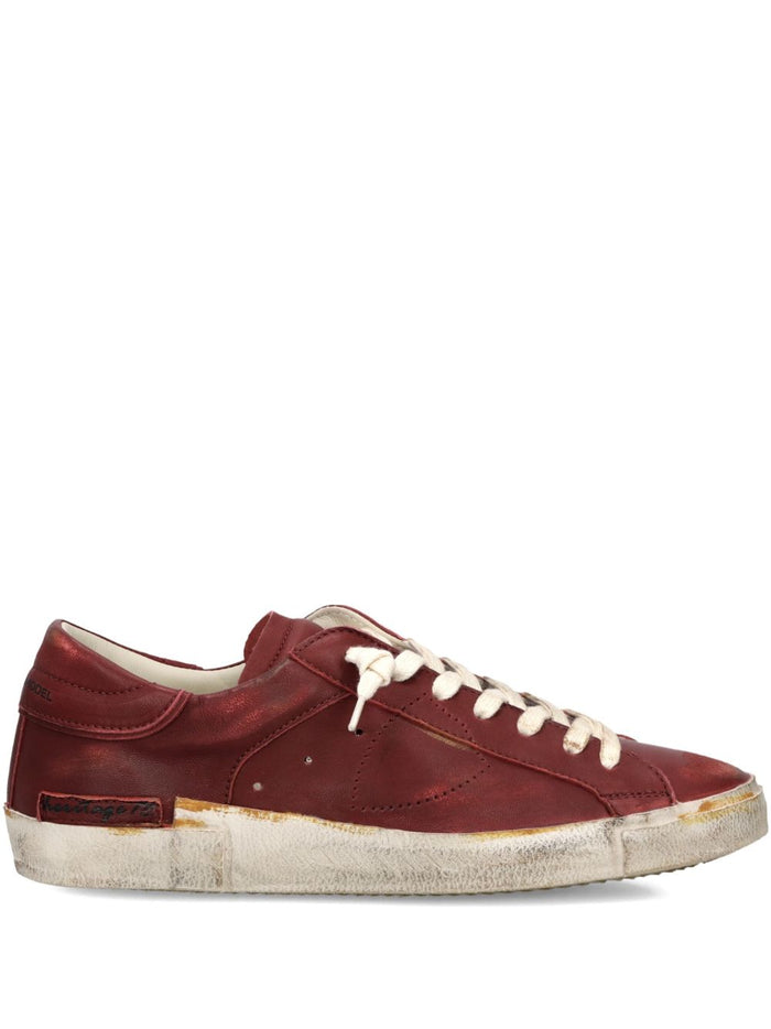 Philippe Model Prsx Herren Sneakers Bordeaux 1