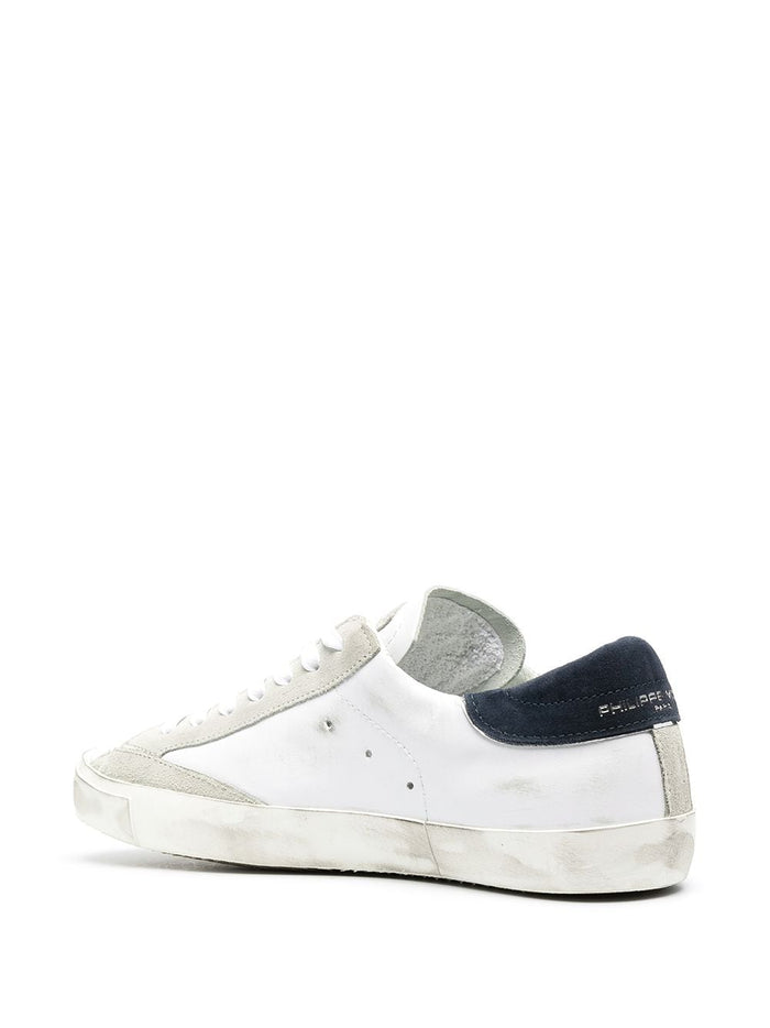 Philippe Model Prsx Uomo Sneakers Bianco-Blu 3