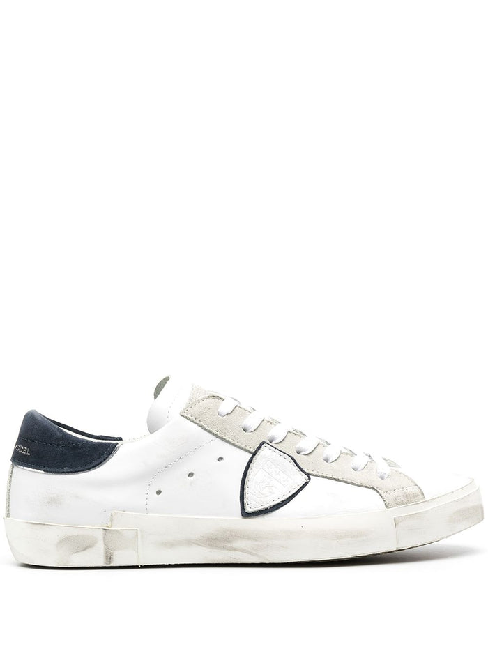 Philippe Model Prsx Uomo Sneakers Bianco-Blu 1