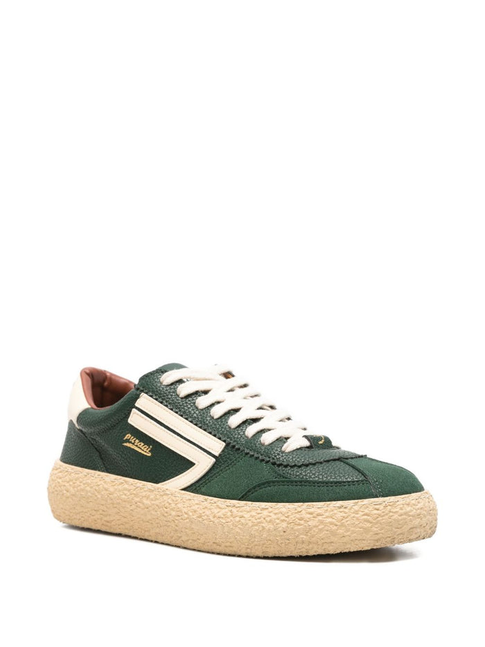 Puraai Scarpe Uomo Verde Vintage 3