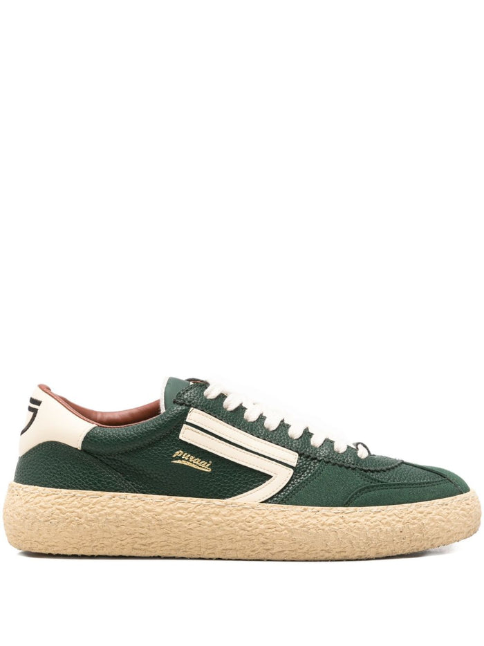 Puraai Scarpe Uomo Verde Vintage 1