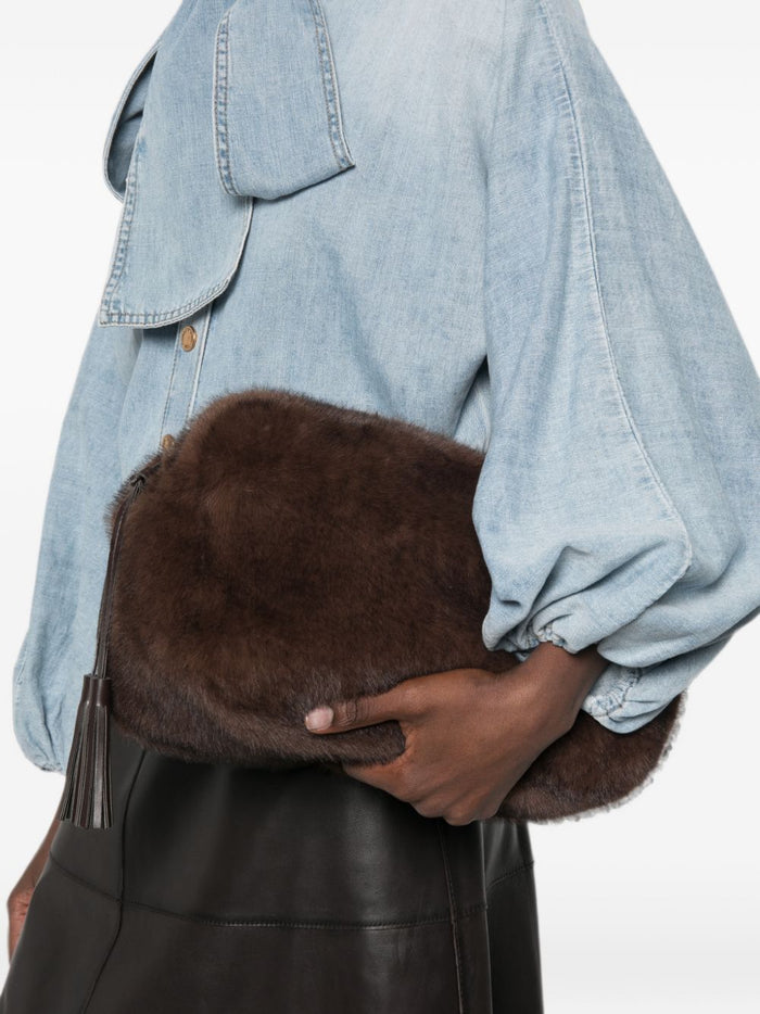 P.a.r.o.s.h. Pochette Marrone Donna 3