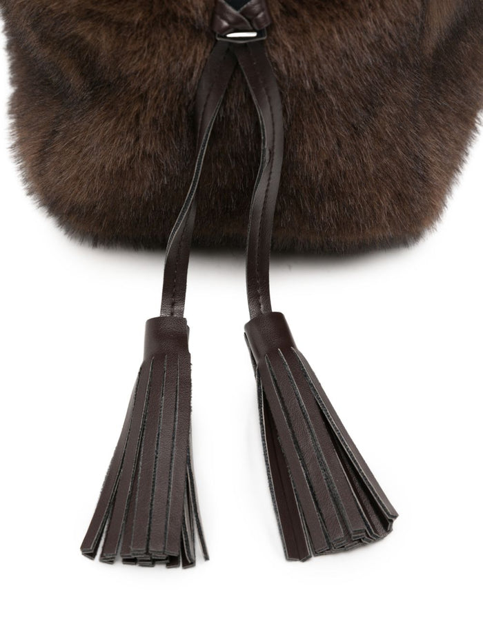 P.a.r.o.s.h. Pochette Marrone Donna 5