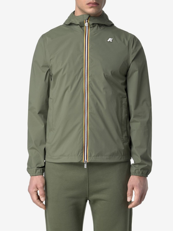 K-way Uomo Giubbotto Verde Jack Stretch 1