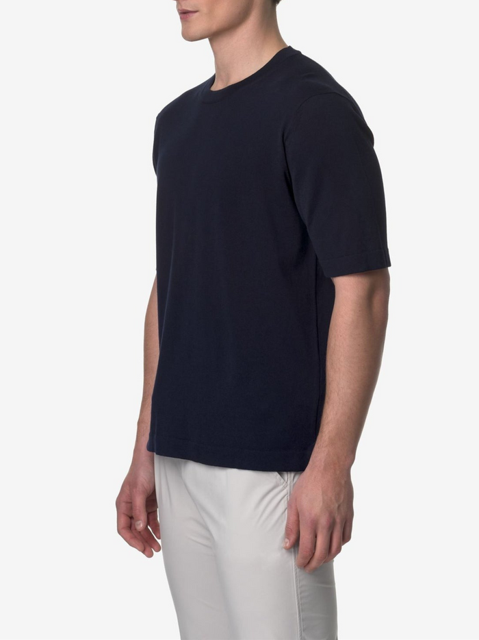 K-way Uomo T-shirt Blu Combe 3