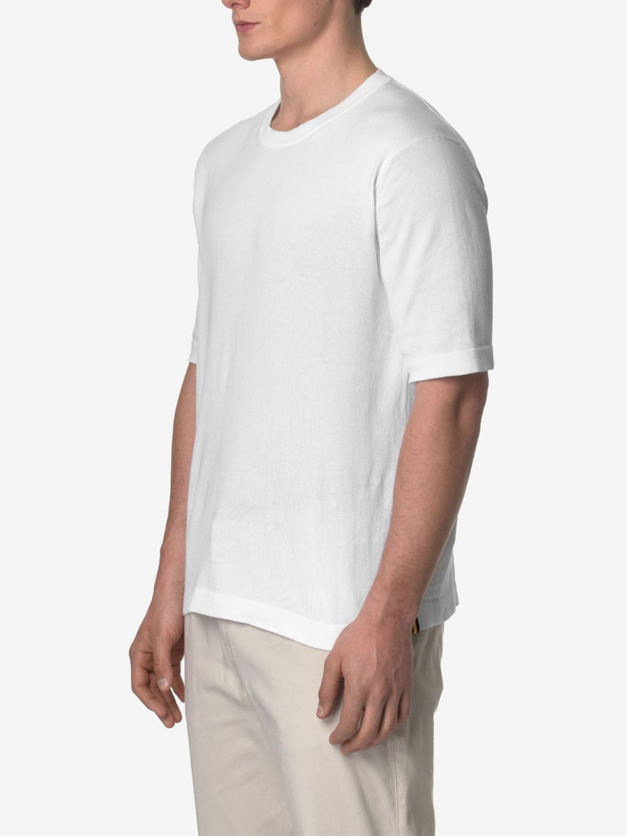 K-way Uomo T-shirt Bianco Combe 2