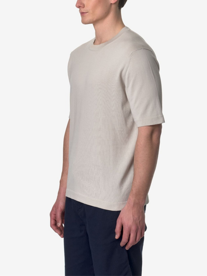 K-way Uomo T-shirt Beige Combe 2