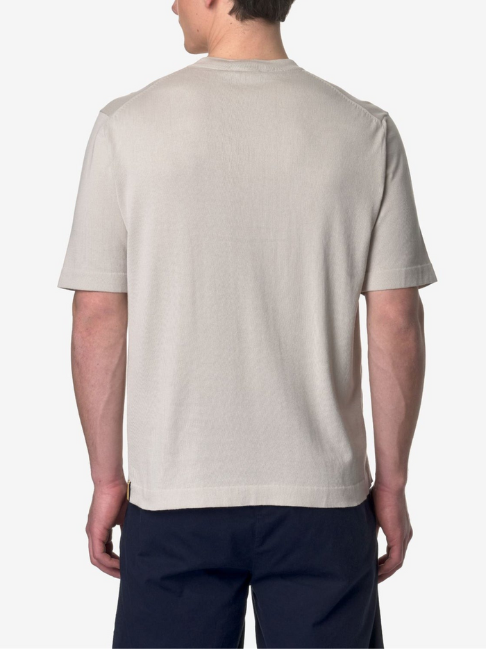 K-way Uomo T-shirt Beige Combe 3