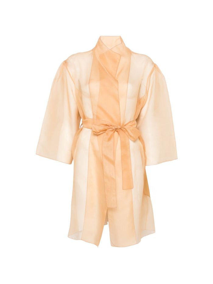 Antonelli Women's Yellow Trench Coat 1