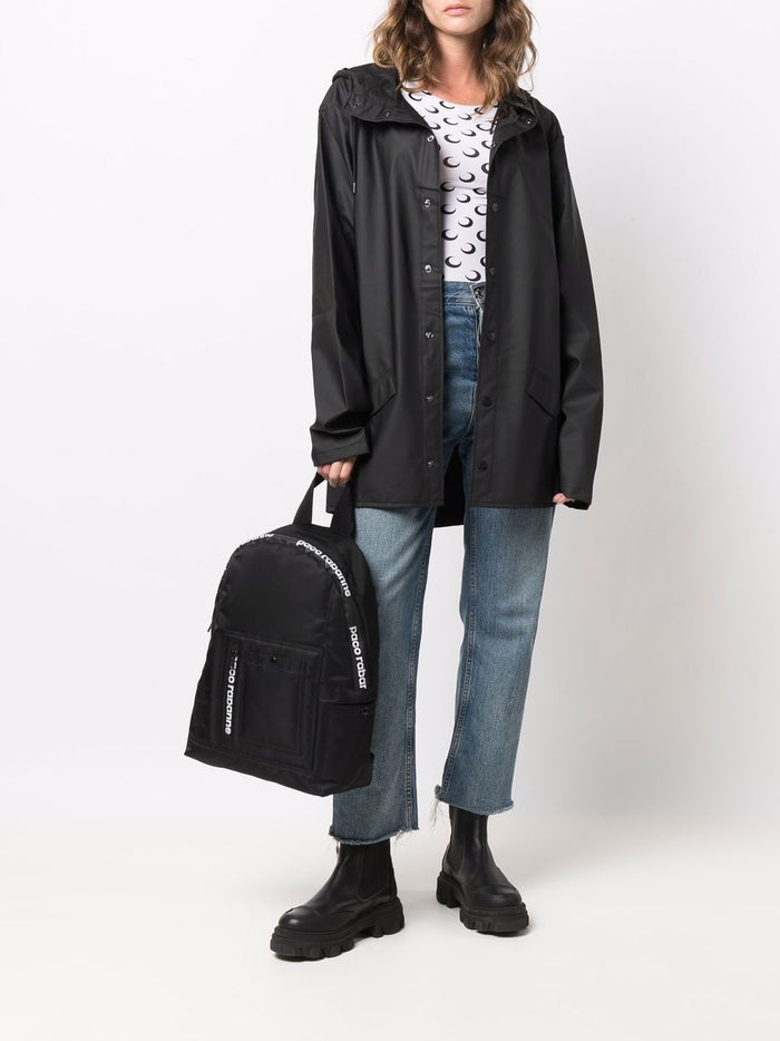 Rains Giubbino Nero Unisex Impermeabile 4