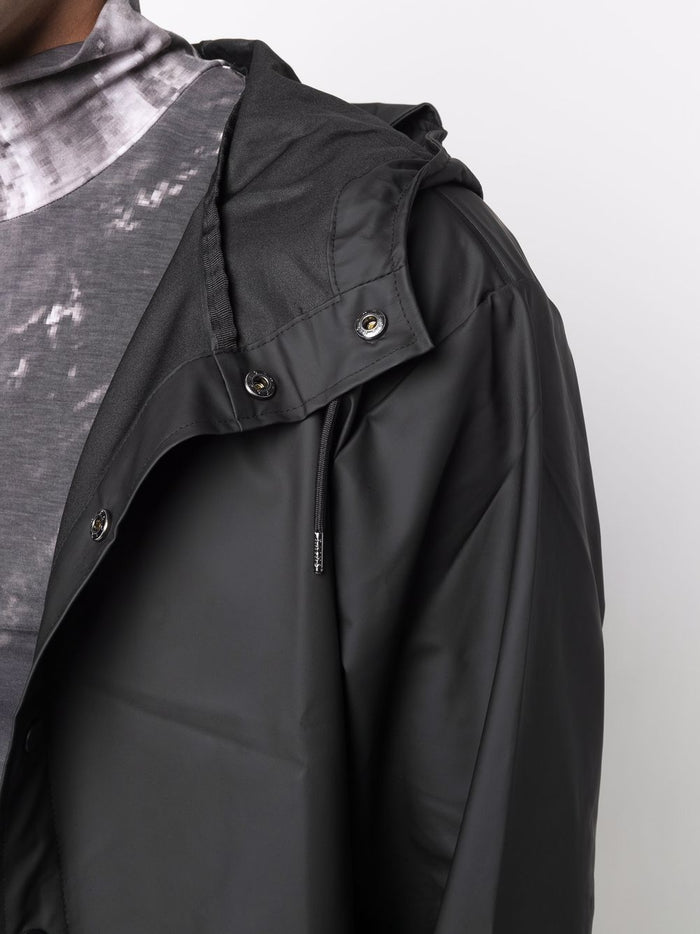 Rains Giubbino Nero Unisex Impermeabile 5