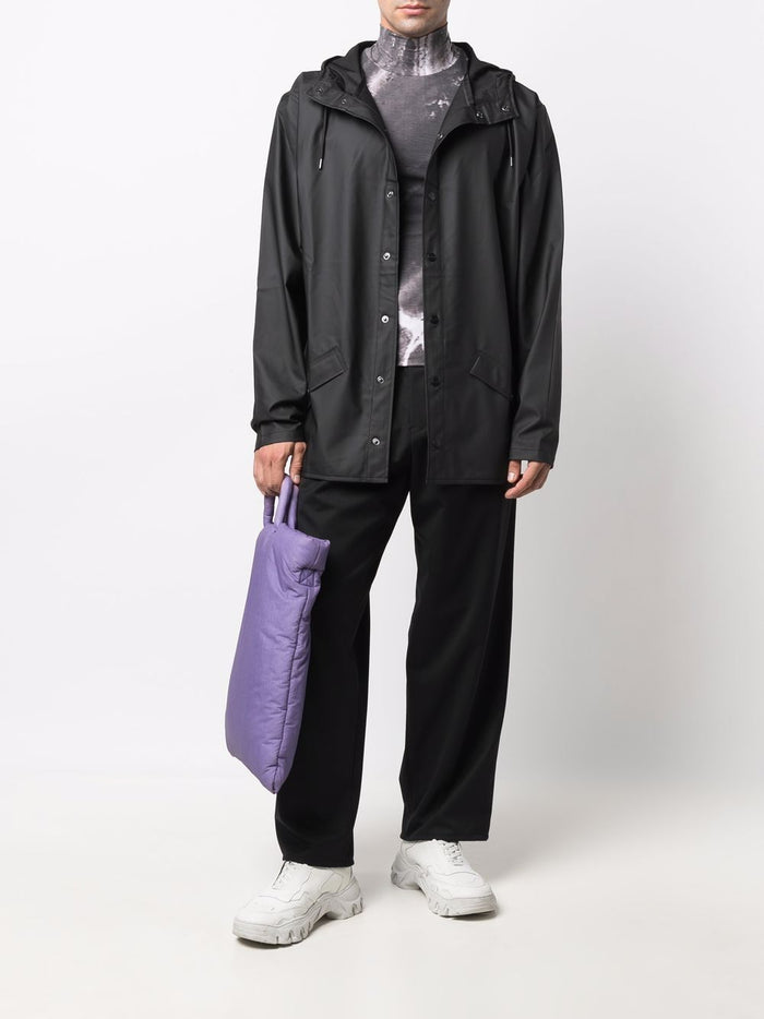 Rains Giubbino Nero Unisex Impermeabile 2