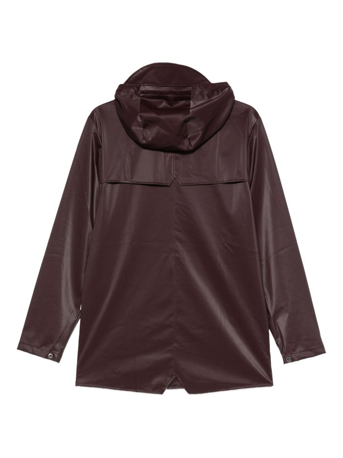 Rains Giubbotto Viola Unisex Cappuccio 2